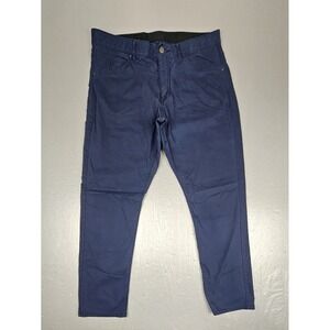 Nike Tour Golf Pants Mens 32x29 Blue Modern 5-Pocket Dri-Fit Athletic